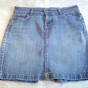 SKIRT Old Navy Denim mini double button waistband